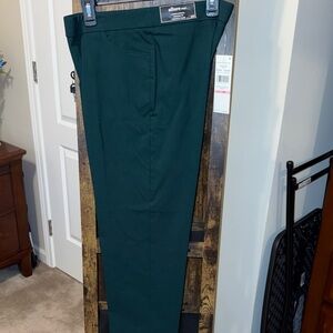 Allure Men's Forest Green Dress Trousers